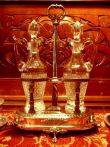 silver condiment set Ricci Argentieri - Alessandria