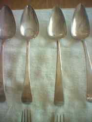 silver spoons from Sicily