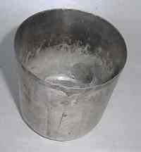 unidentified silver beaker mark
