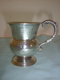 silver cup