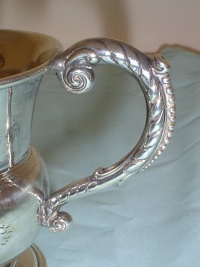 silver cup