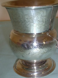 silver cup