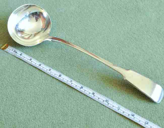 Walker & Hall silverplate ladle