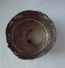 Austrian silver coaster