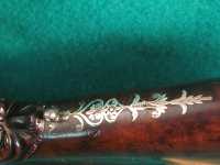 French shot-gun with silver mounts