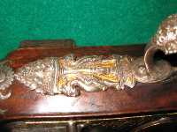 French shot-gun with silver mounts