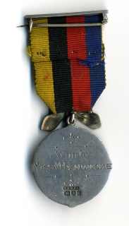 silver medal inscribed United All England Croquet Association