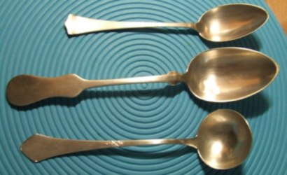 spoons with unknown marks
