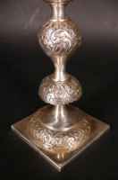 unidentified Russian silver candlstick