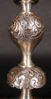 unidentified Russian silver candlstick