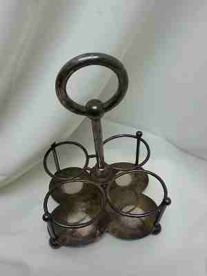 Walker & Hall cruet stand