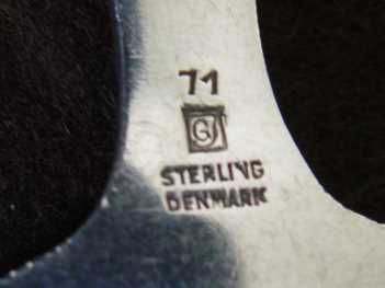 Georg Jensen silver spoon