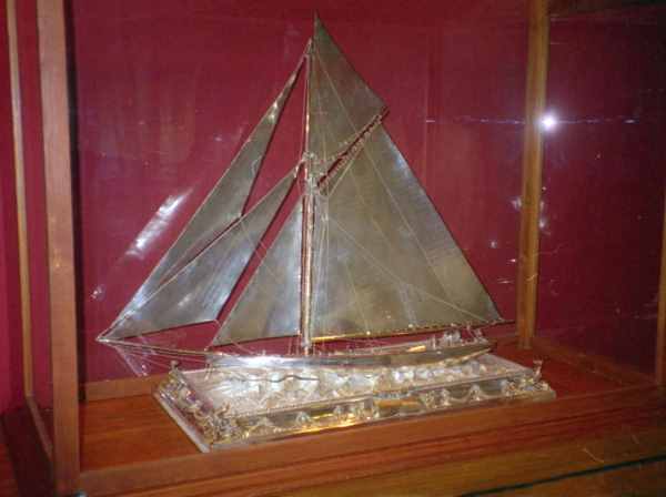 Silver model of Defender in 1998