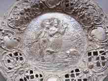 silver basket from Hanau