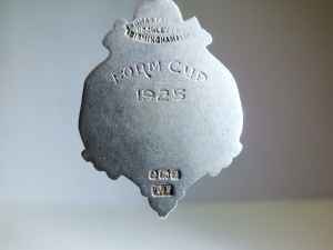 silver FOB hallmarked Birmingham 1924, Thomas Fattorini