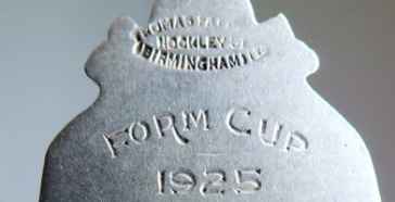 silver FOB hallmarked Birmingham 1924, Thomas Fattorini