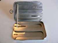 silver card case , London 1900