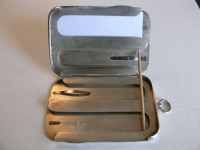 silver card case , London 1900