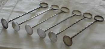 mysterious silver plate items