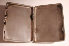 Estonian silver cigarette case