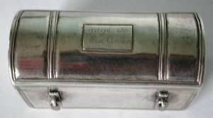 silver box of unknown origin