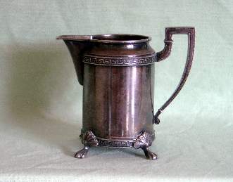 Dufva: 20 cl silver-plated creamer, issued in 1912