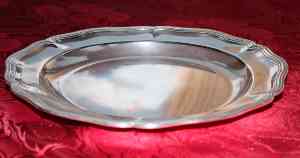 18th century silver plate