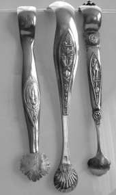Sugar tongs, Prague before 1824 and Paris 1809-38