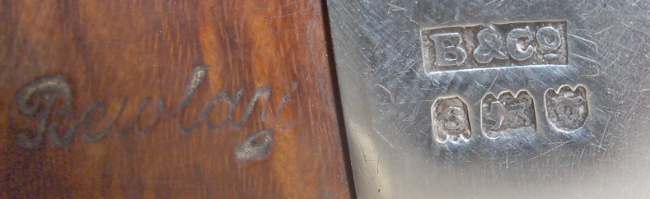 Bewley pipe with silver ring