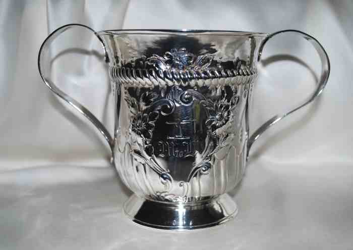 silver porringer