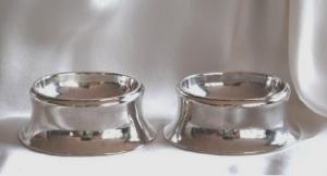 trencher salt: London 1714, silversmith William Looker
