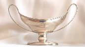 boat shaped salts: London 1792, silversmith Robert Hennell I