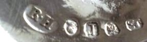 boat shaped salts: London 1792, silversmith Robert Hennell I