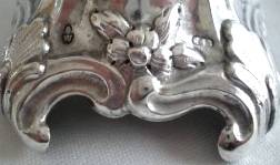 silver salts: Augsburg (Germany) 1773/1775, silversmith Carl Samuel Betkober