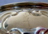 Cauldron salts with rococo design