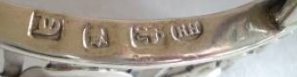 boat-shaped bowl: London 1774, silversmith David Hennell I