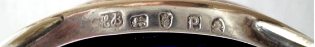 boat-shaped bowl: London 1790, silversmith Hester Bateman