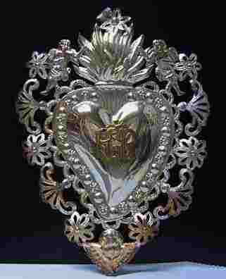 silver ex voto