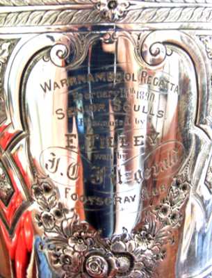 Boardman, Glossop & Co silver plate cup