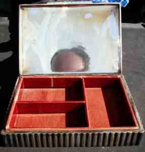 silver cigarette case