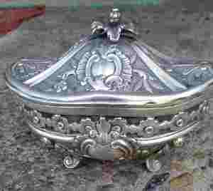 silver sugar bowl