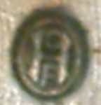 Danish silver piece mark