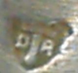 Danish silver piece mark