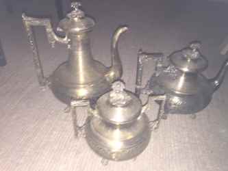 James Deakin & Sons silverplate coffee set