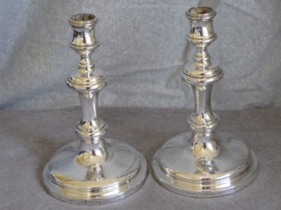 Elkington & Co, 1853 candlesticks