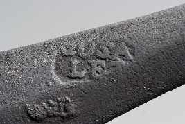 Mexican silver marks from a wreck near Montpellier