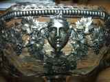 silver and crystal candy dish