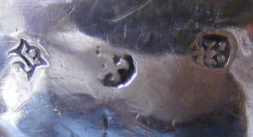 silver dish