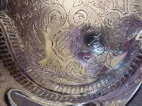 silver tray