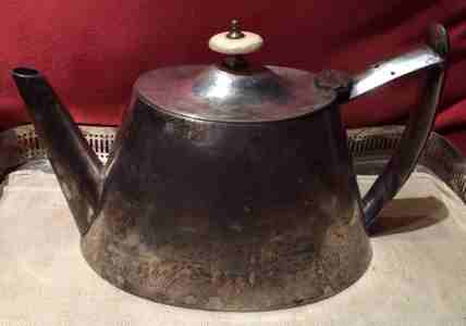 silverplate teapot
